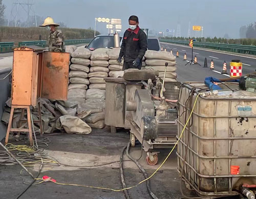 灵石高速公路高压注浆